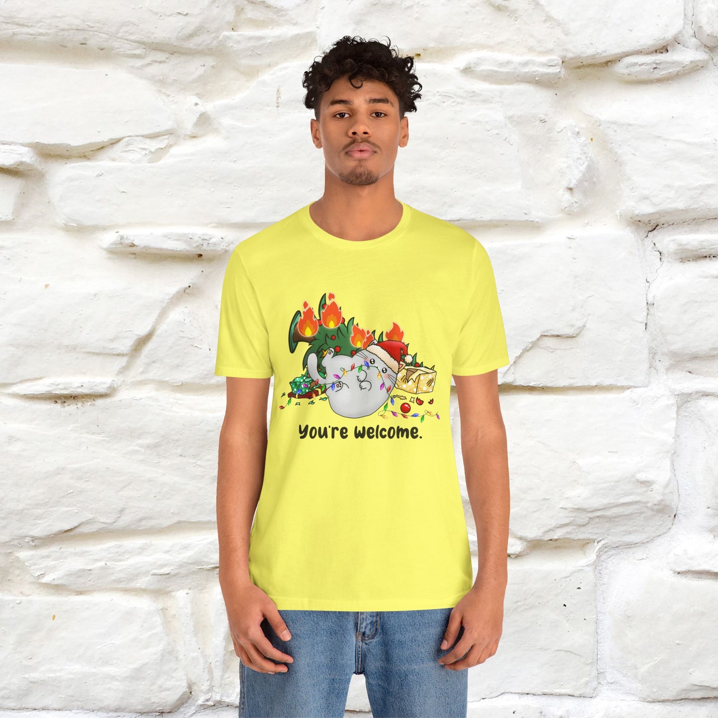 You're Welcome | Sarcastic Cat Christmas Shirt |Nunu&Miao Studio - Nunu&Miao Studio