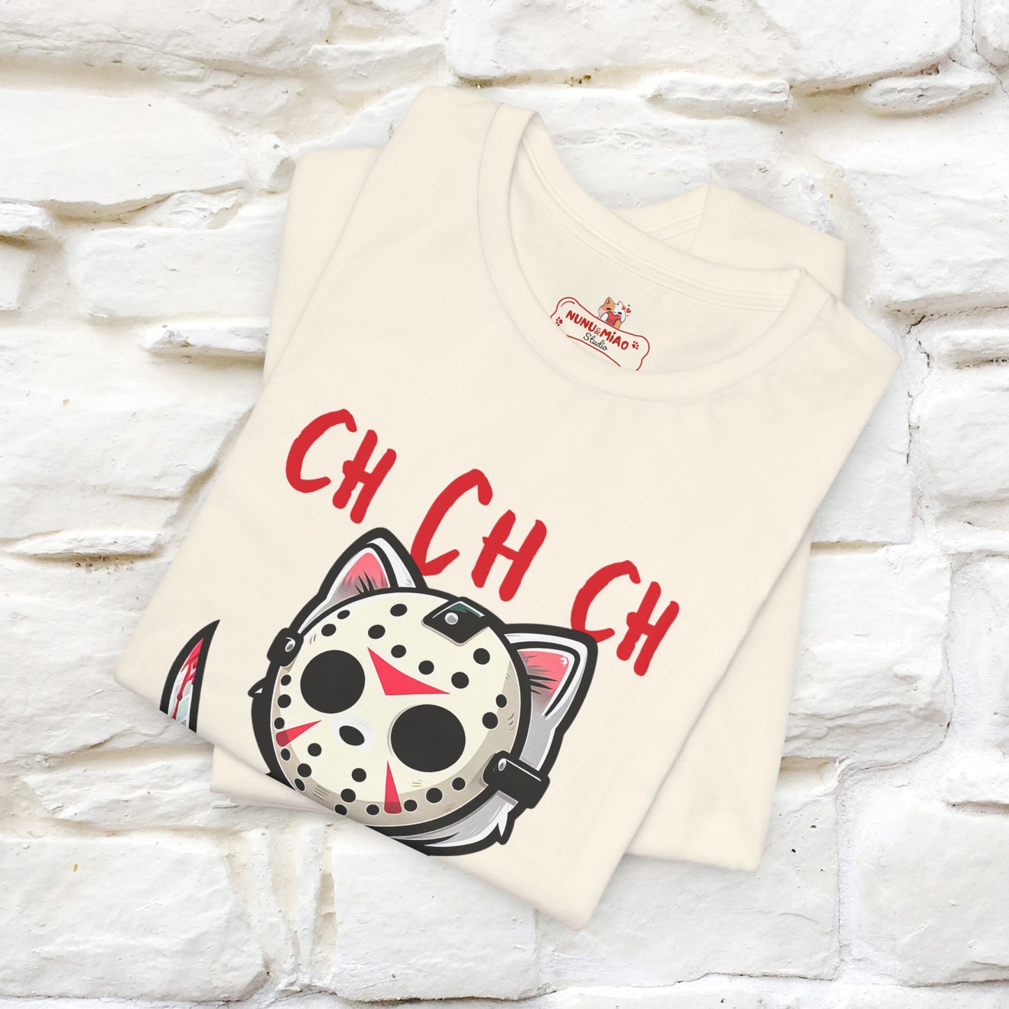 Paws N' Roses T-Shirt | Rock-Inspired Cat Lover Tee for Men & Women | 100% Cotton* - Nunu&Miao Studio