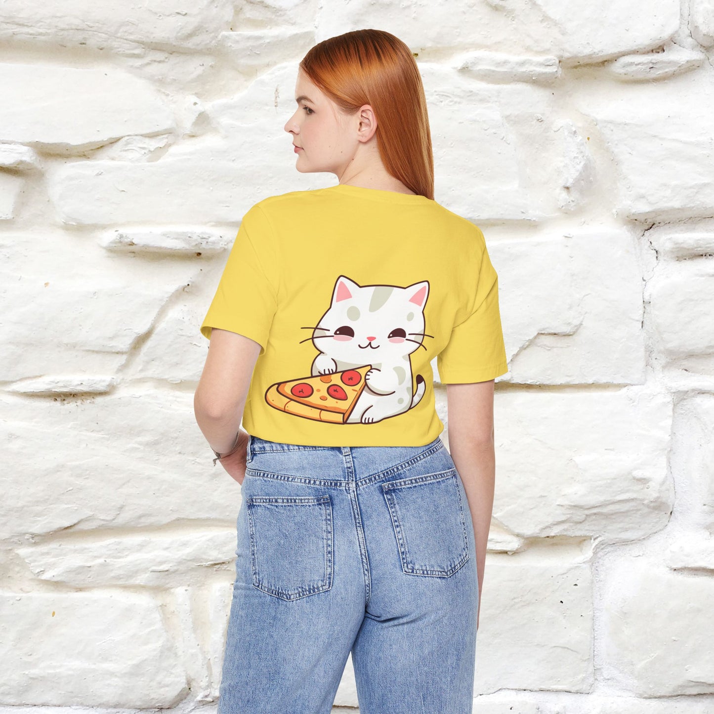 "I Love Pizza"| Cat T-shirt | Nunu&Miao Studio