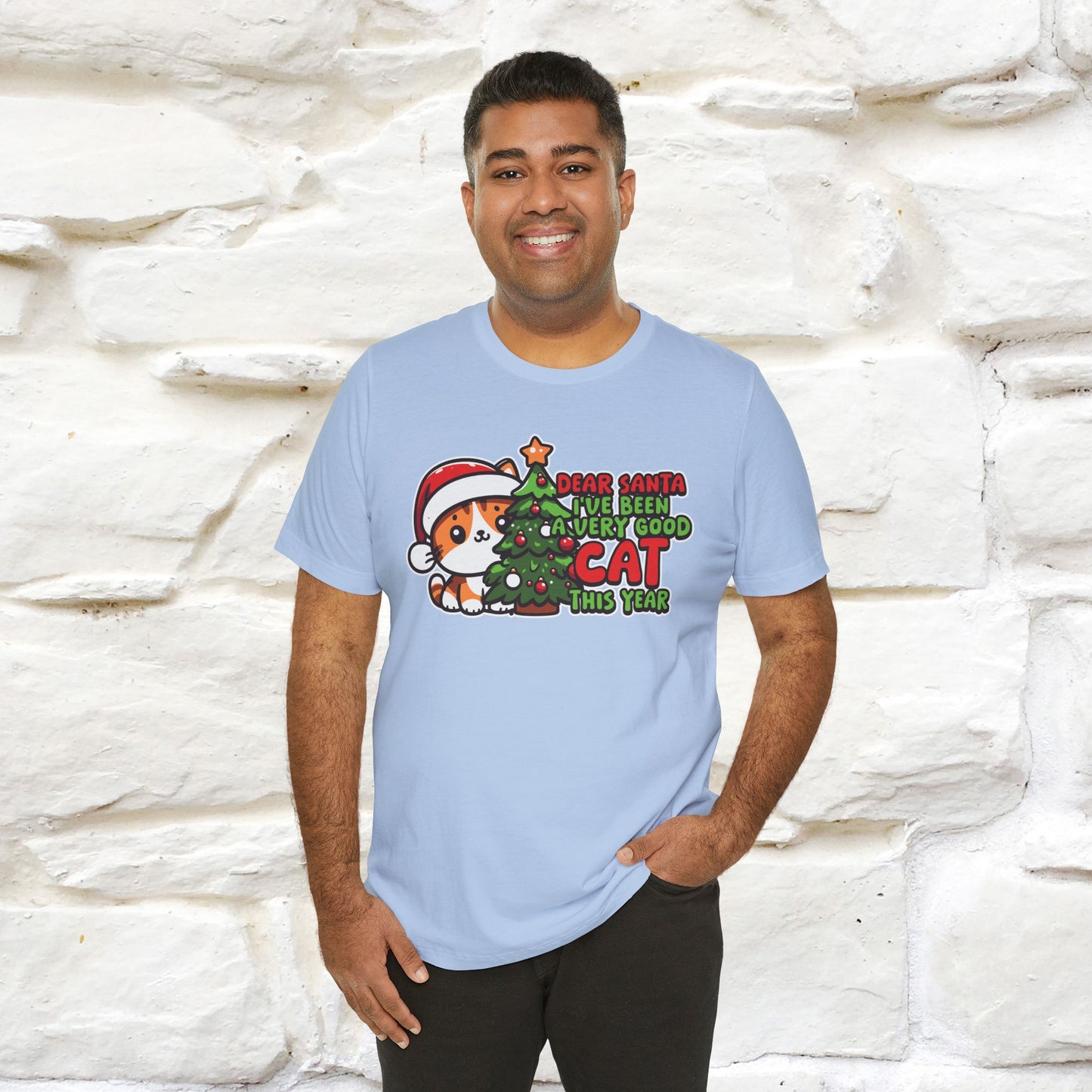 “Dear Santa, I'v Been a Very Good Cat..” | Cat T-Shirt | Nunu&Miao Studio