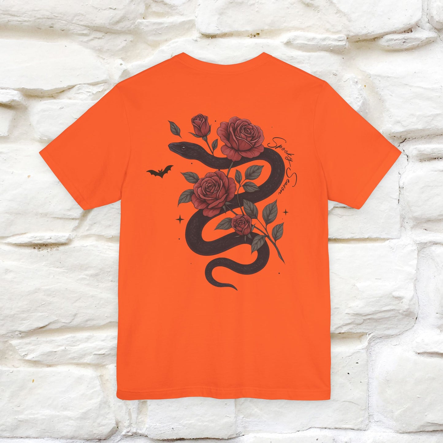 "The Rose and The Snake " Halloween T-shirt |Nunu&Miao Studio