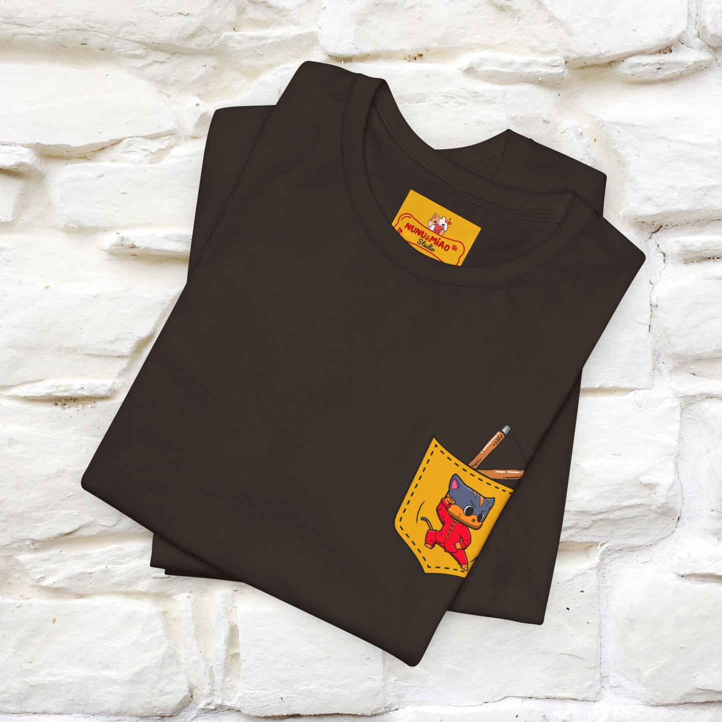 "Be Like Water: Cattitude Master | Cat T-Shirt |Nunu&Miao Studio