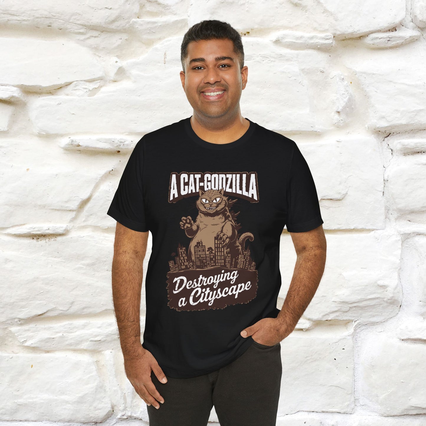 ''A Cat-Godzilla ''| CatT-Shirt | Nunu&Miao Studio