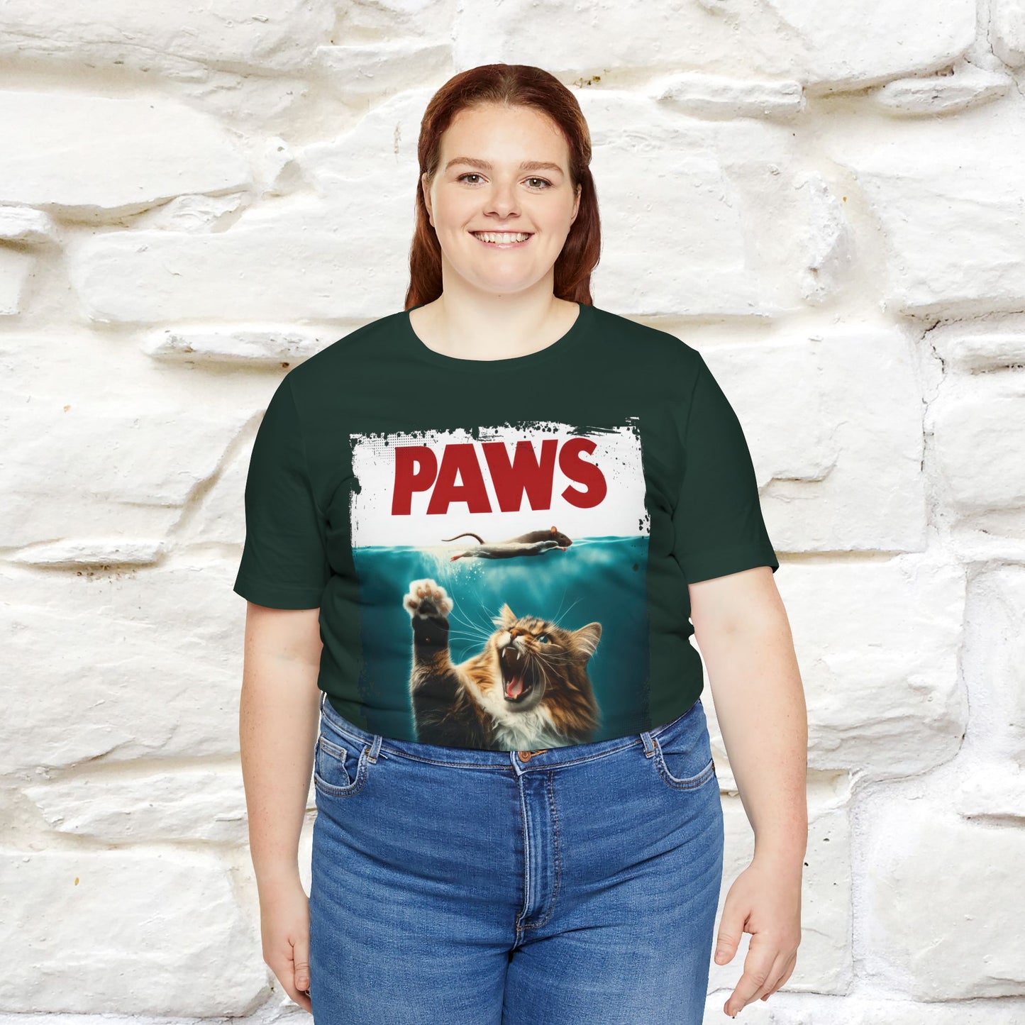 ''Paws'' Cat T-Shirt | | Nunu&Miao Studio