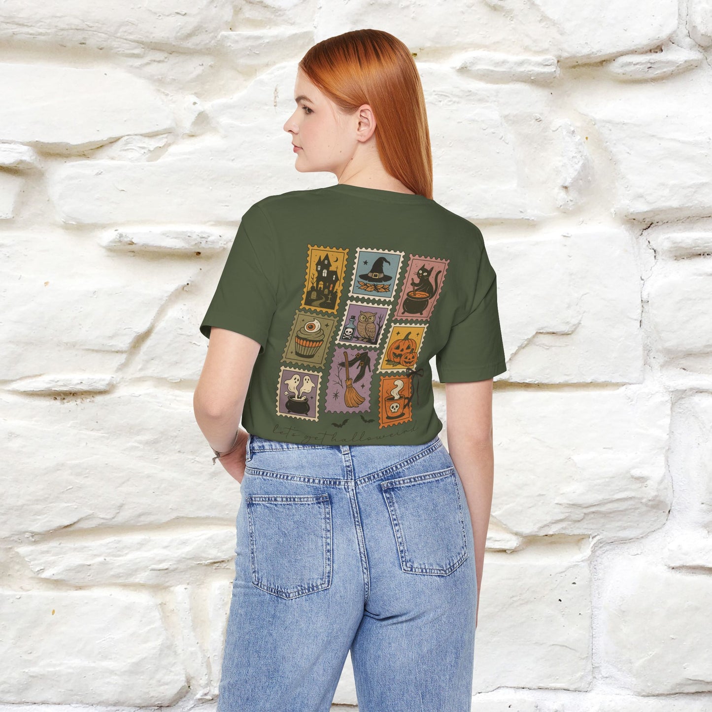 "Let-s Get Halloweeind" Hakkoween Cat T-shirt |Nunu&Miao Studio