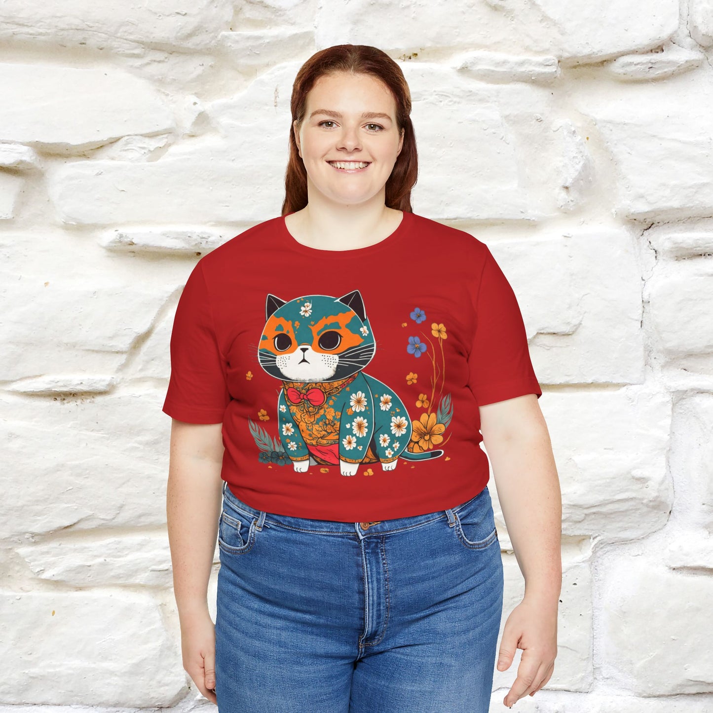 Zen Garden Cat: Japanese-Inspired T-Shirt for Men & Women | 100% Cotton* - Nunu&Miao Studio