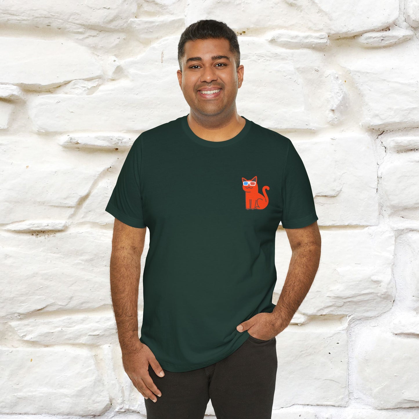 "See the Good in Yourself and Others" Cat T-Shirt | Front & Back Design | Nunu&Miao Studio