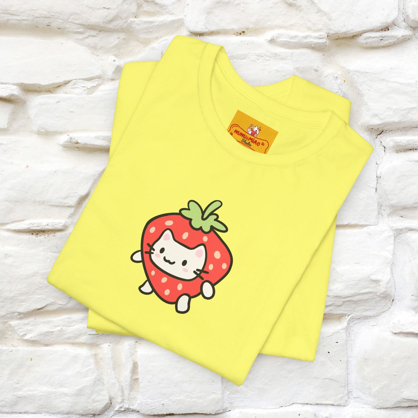 "Dream Without Fear And Love Without Limits'' Cat T-Shirt | Front & Back Design | Nunu&Miao Studio