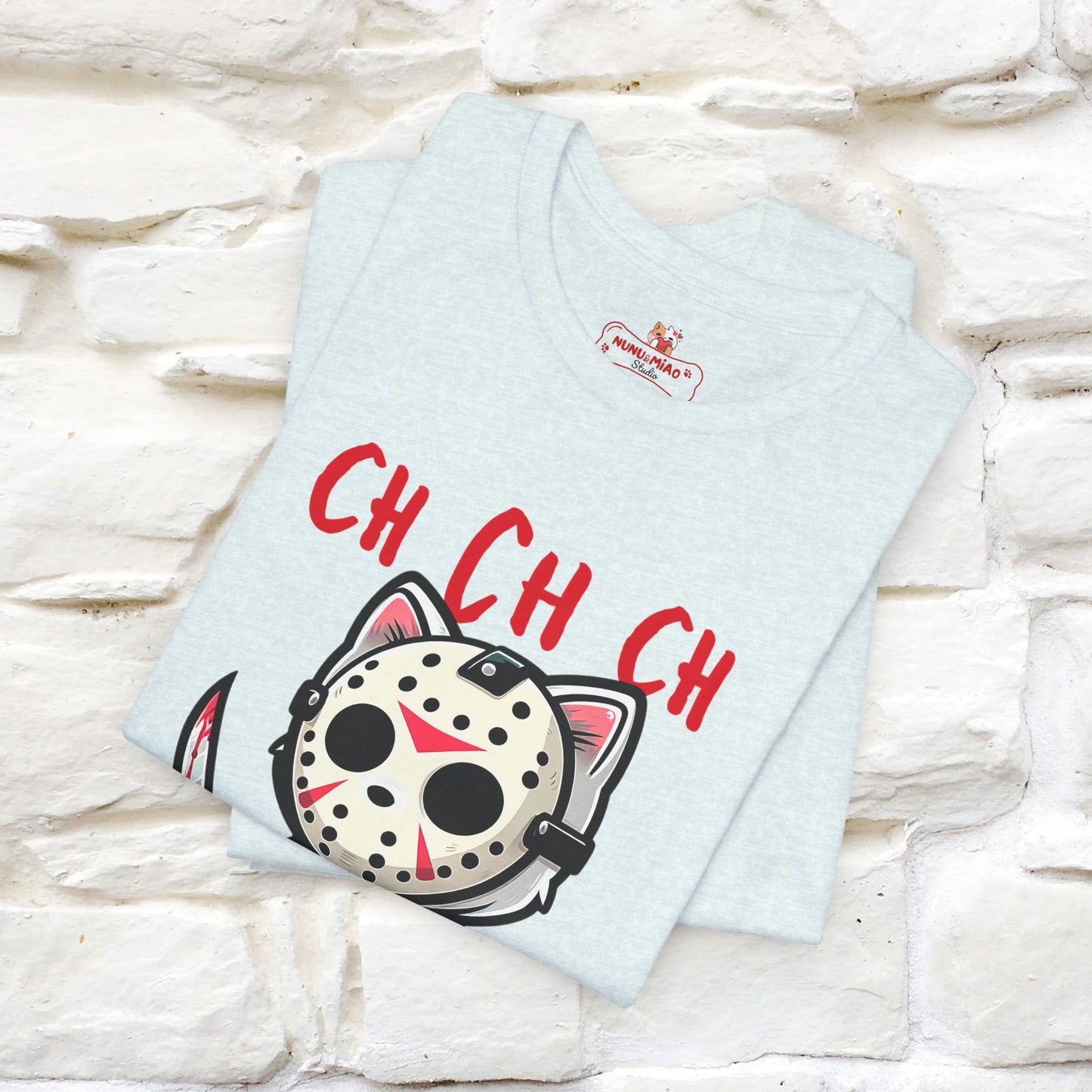 Paws N' Roses T-Shirt | Rock-Inspired Cat Lover Tee for Men & Women | 100% Cotton* - Nunu&Miao Studio