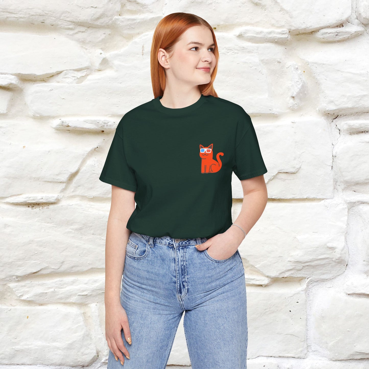 "See the Good in Yourself and Others" Cat T-Shirt | Front & Back Design | Nunu&Miao Studio