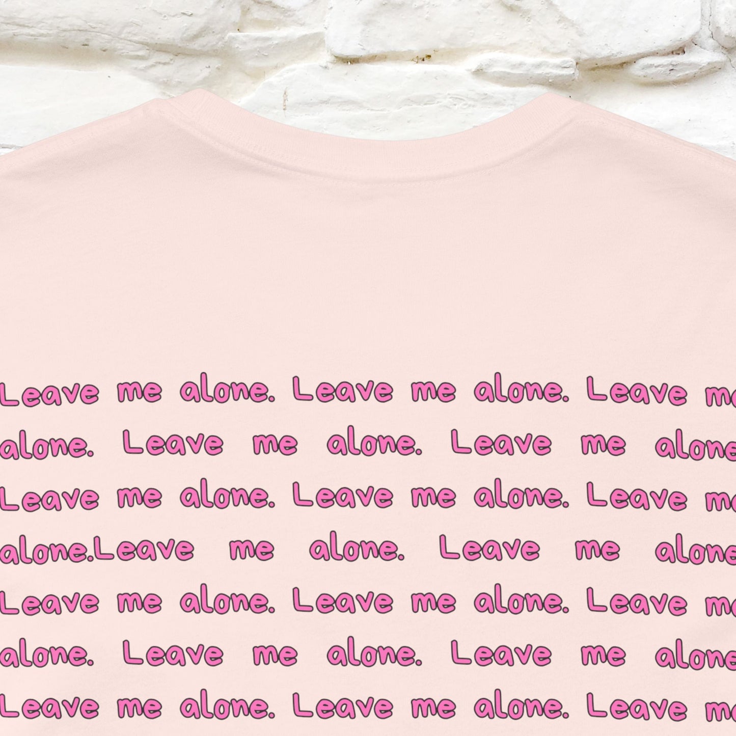 ''Leave Me Alone'' Cat T-Shirt | Nunu&Miao Studio