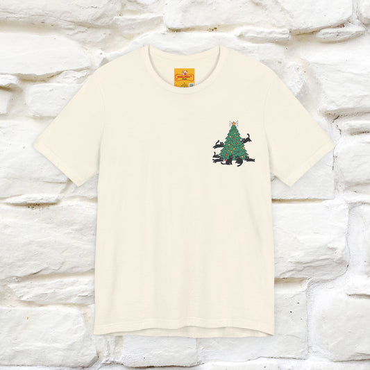 “Cat Christmas Tree” | Cat T-Shirt | Nunu&Miao Studio