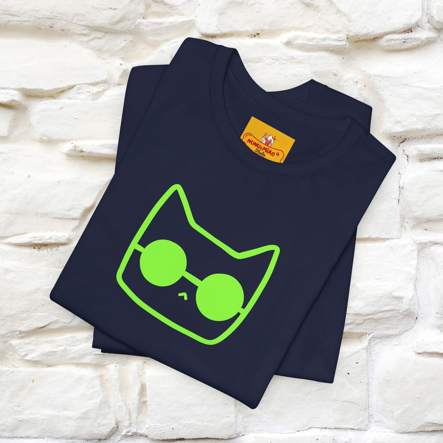 ''Everything Will Be Ok '' Cat T-Shirt Front and Back Design | Nunu&Miao Studio