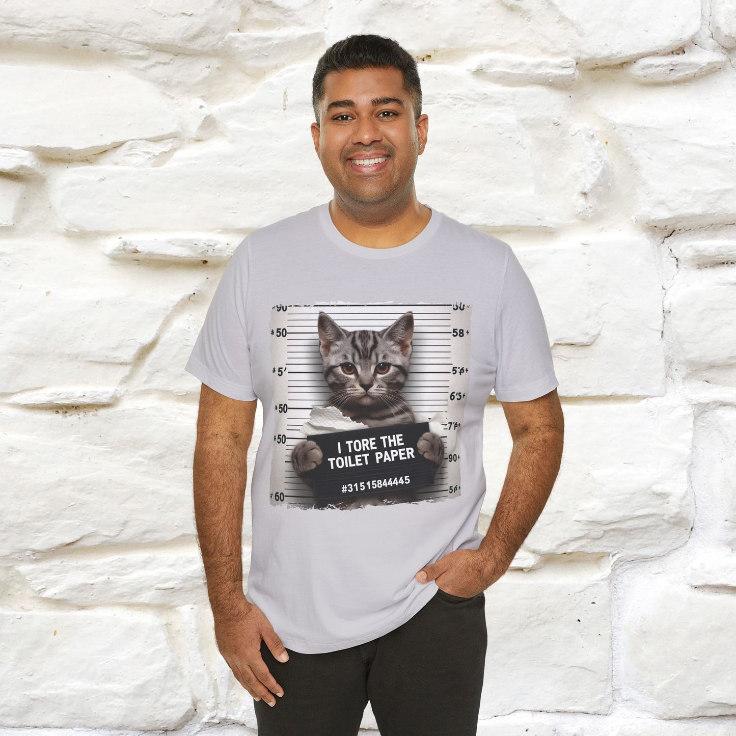 ''I Tore The Toilet Paper'' | Funny Cat T-Shirt | Nunu&Miao Studio
