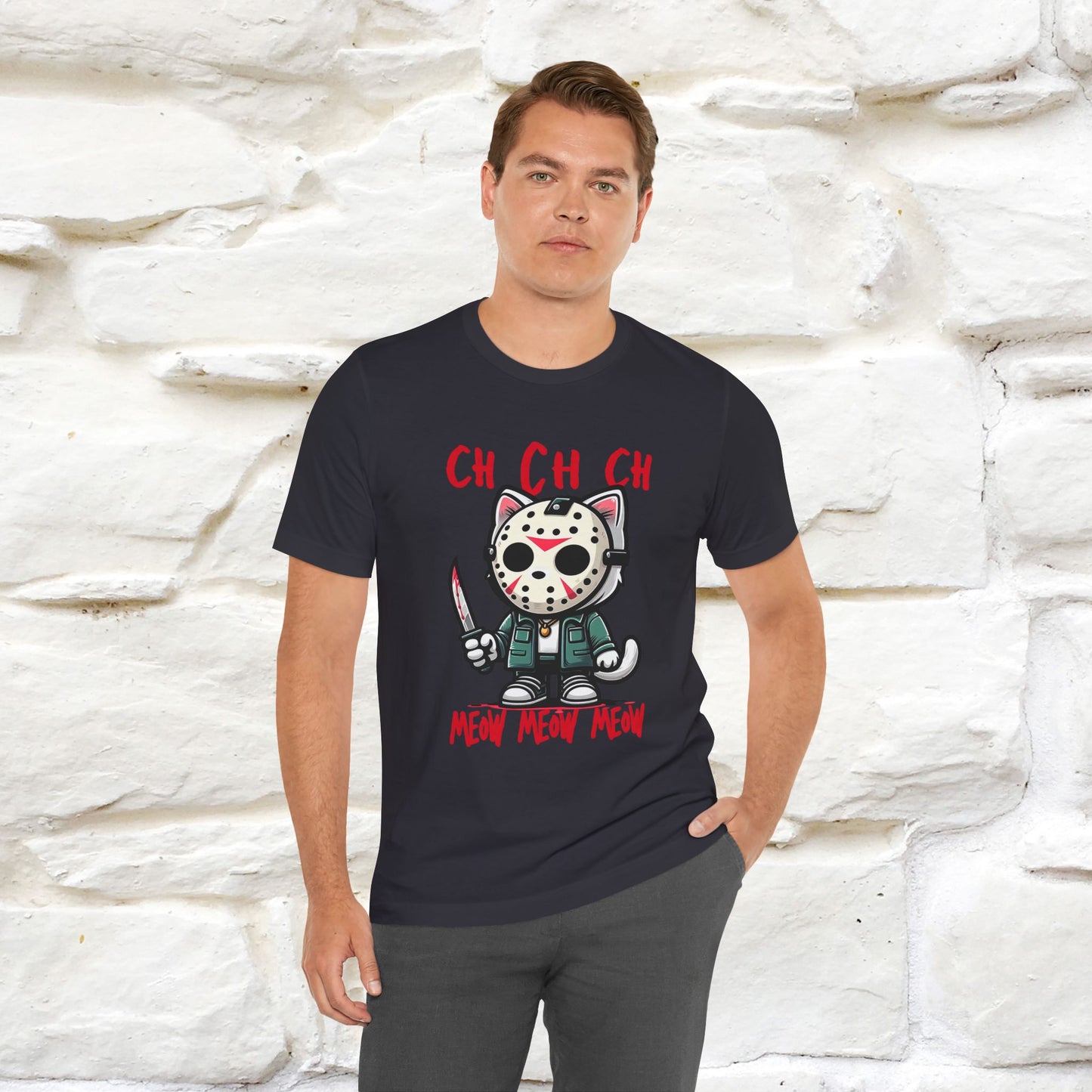 Paws N' Roses T-Shirt | Rock-Inspired Cat Lover Tee for Men & Women | 100% Cotton* - Nunu&Miao Studio