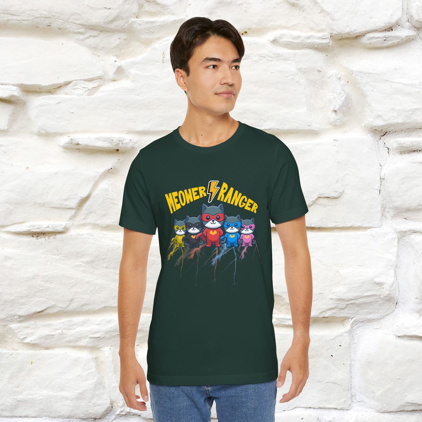 ''Meower Ranger''| CatT-Shirt | Nunu&Miao Studio