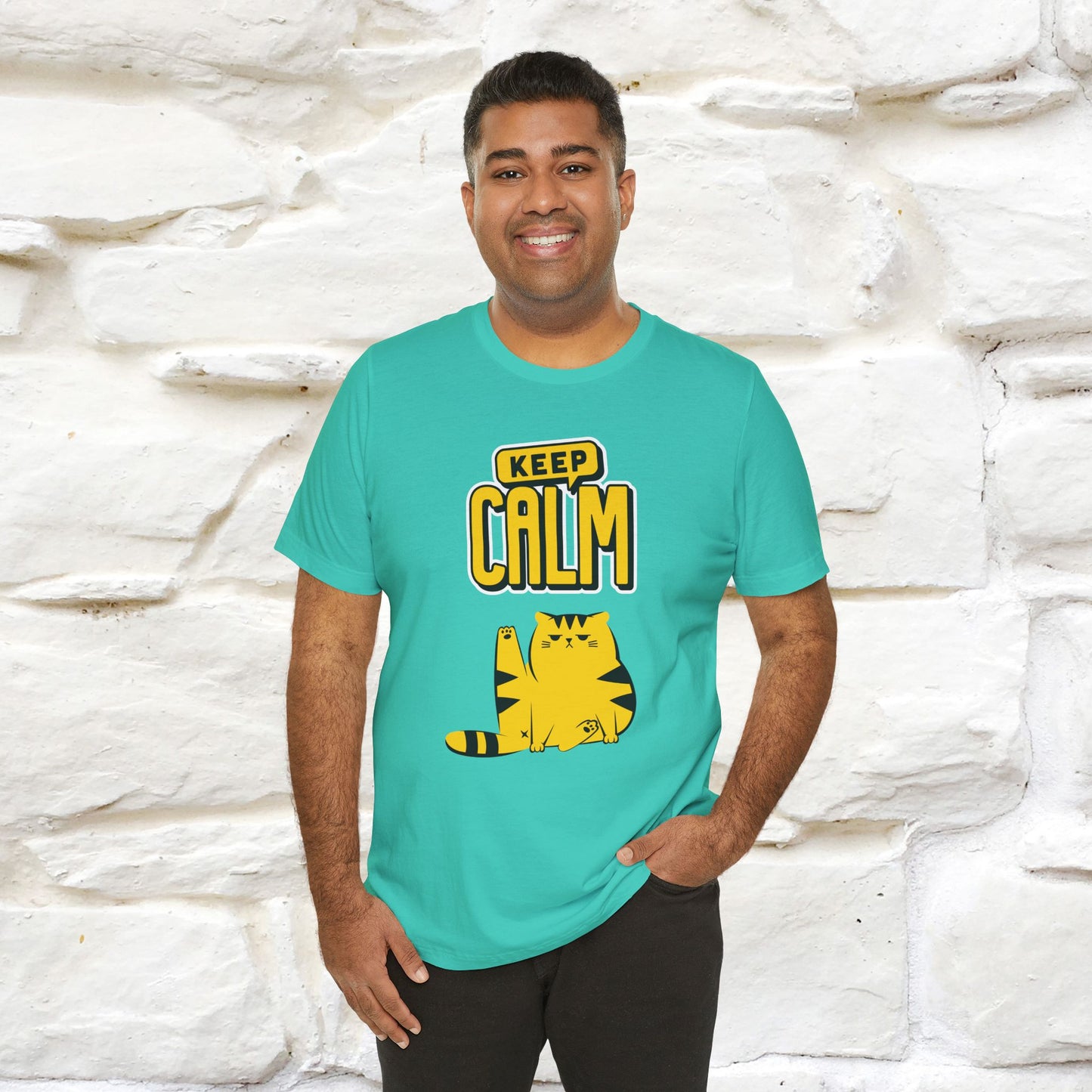 "Keep..." | Cat T-Shirt | Nunu&Miao Studio
