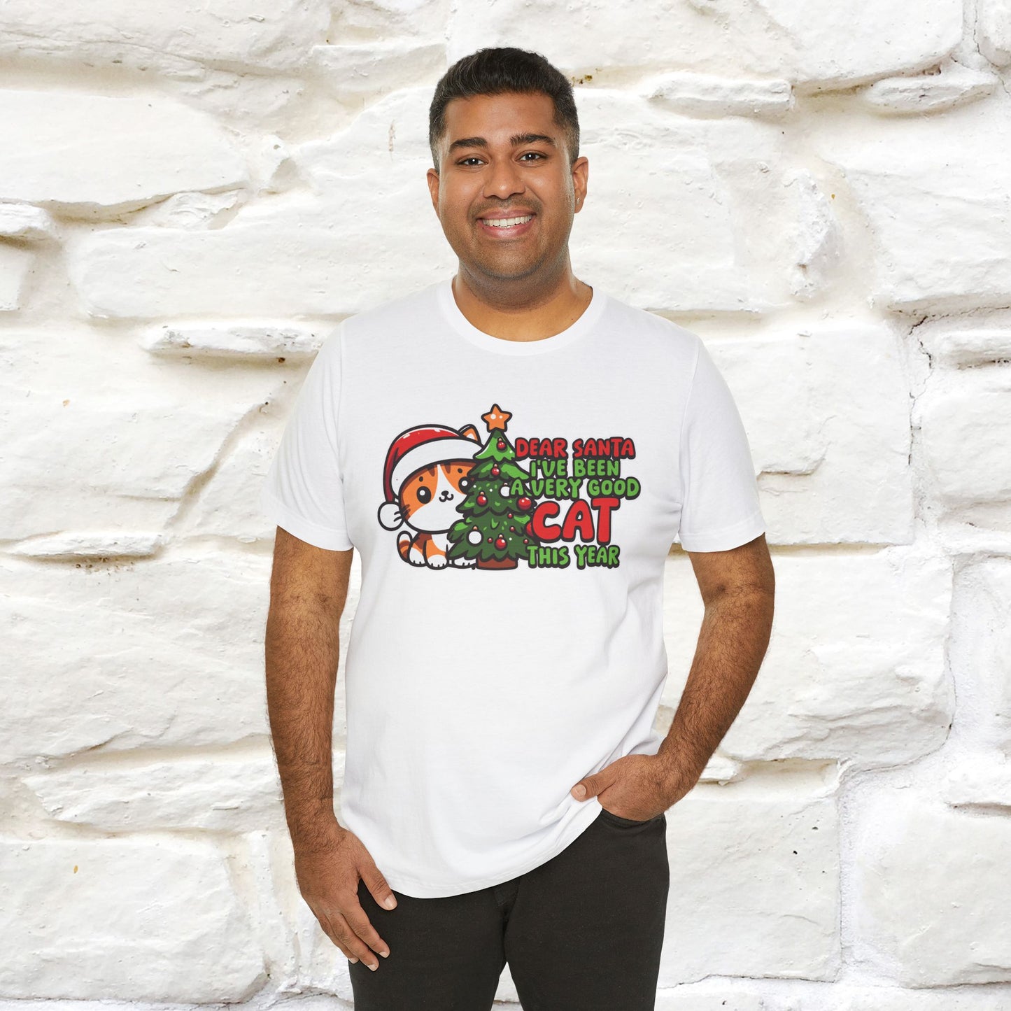 “Dear Santa, I'v Been a Very Good Cat..” | Cat T-Shirt | Nunu&Miao Studio