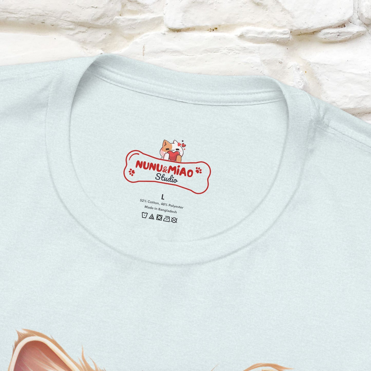 "Mr. Meow" Elegant Cat T-Shirt for Men & Women | 100% Cotton* - Nunu&Miao Studio