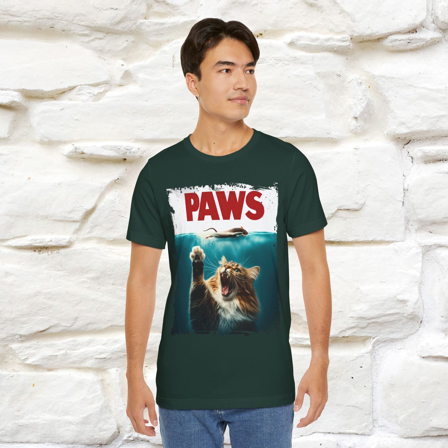 ''Paws'' Cat T-Shirt | | Nunu&Miao Studio