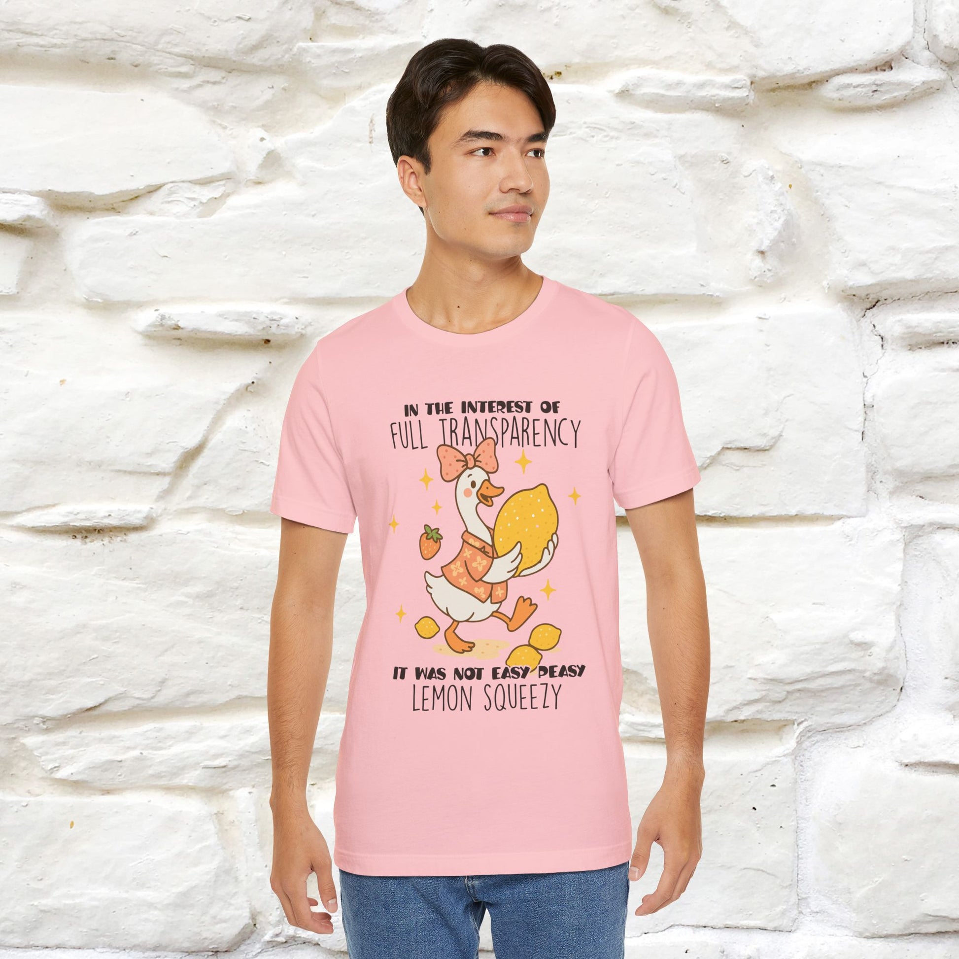 "It Was Not Easy Peasy" Funny T-shirt |Nunu&Miao Studio - Nunu&Miao Studio