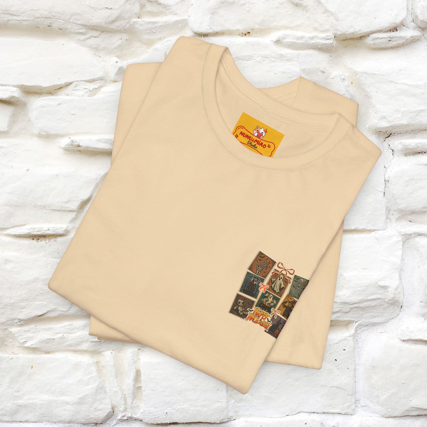 "Spooky Vibes" Cat T-shirt |Nunu&Miao Studio - Nunu&Miao Studio