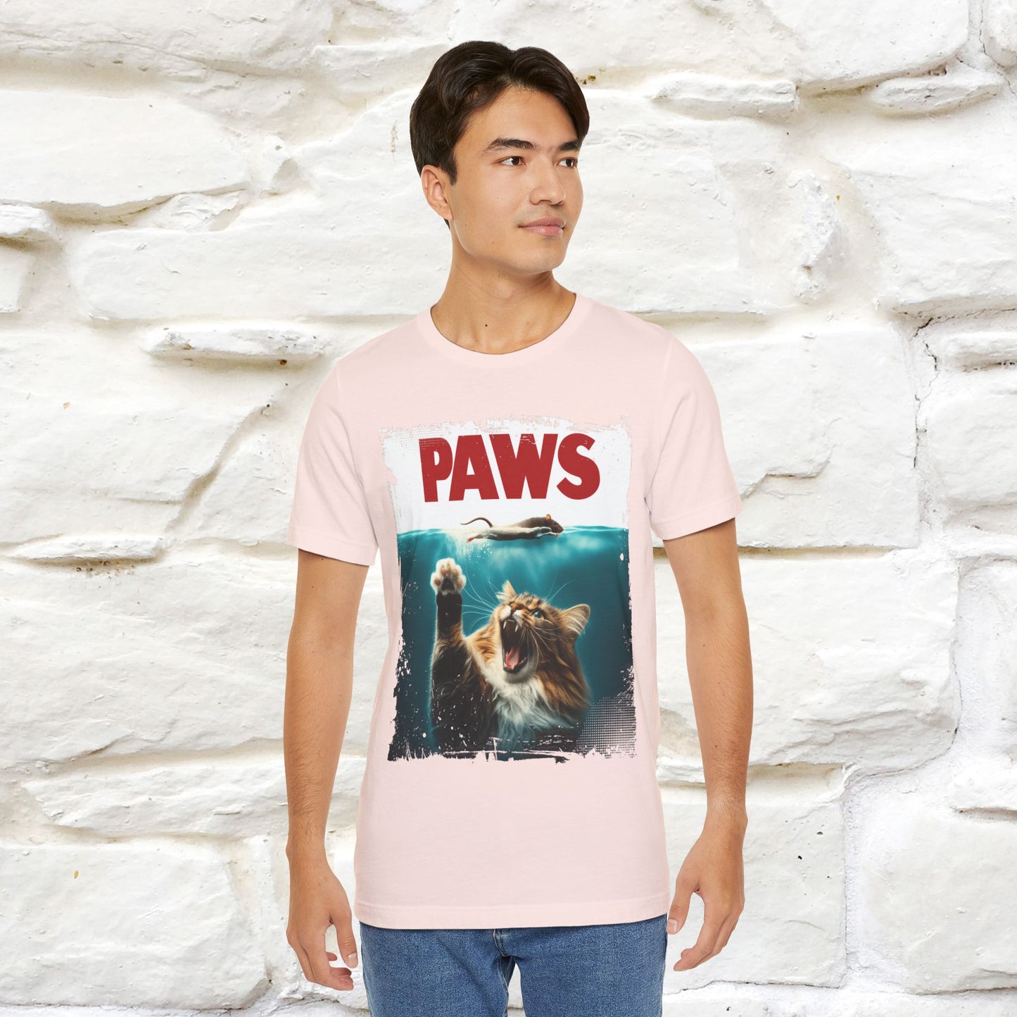 ''Paws'' Cat T-Shirt | | Nunu&Miao Studio