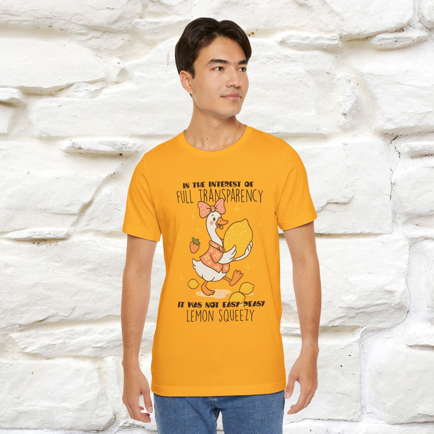 "It Was Not Easy Peasy" Funny T-shirt |Nunu&Miao Studio - Nunu&Miao Studio