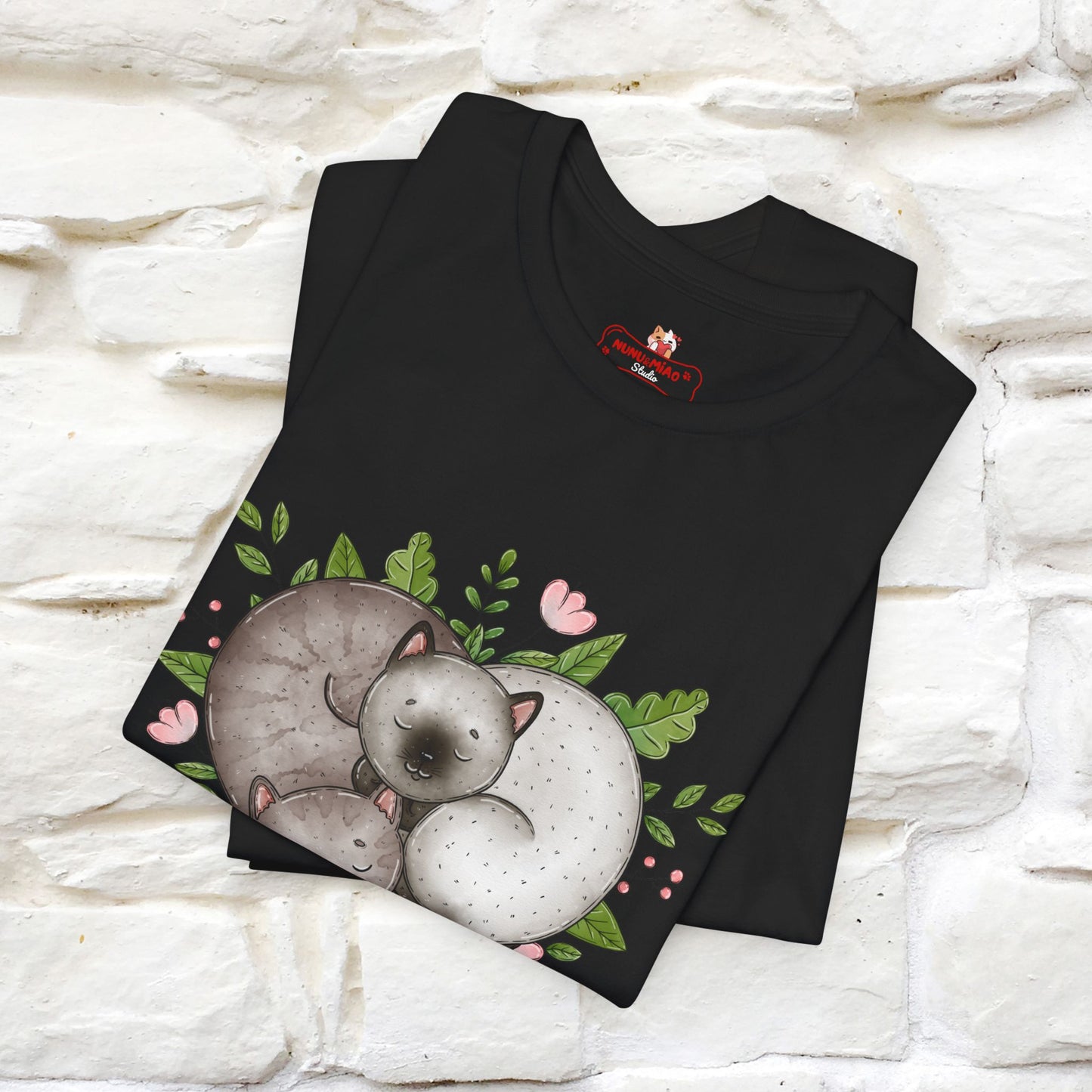 "All You Need Is Love" Cat T-Shirt | 100% Cotton* | Adorable Cat Apparel for Men & Women