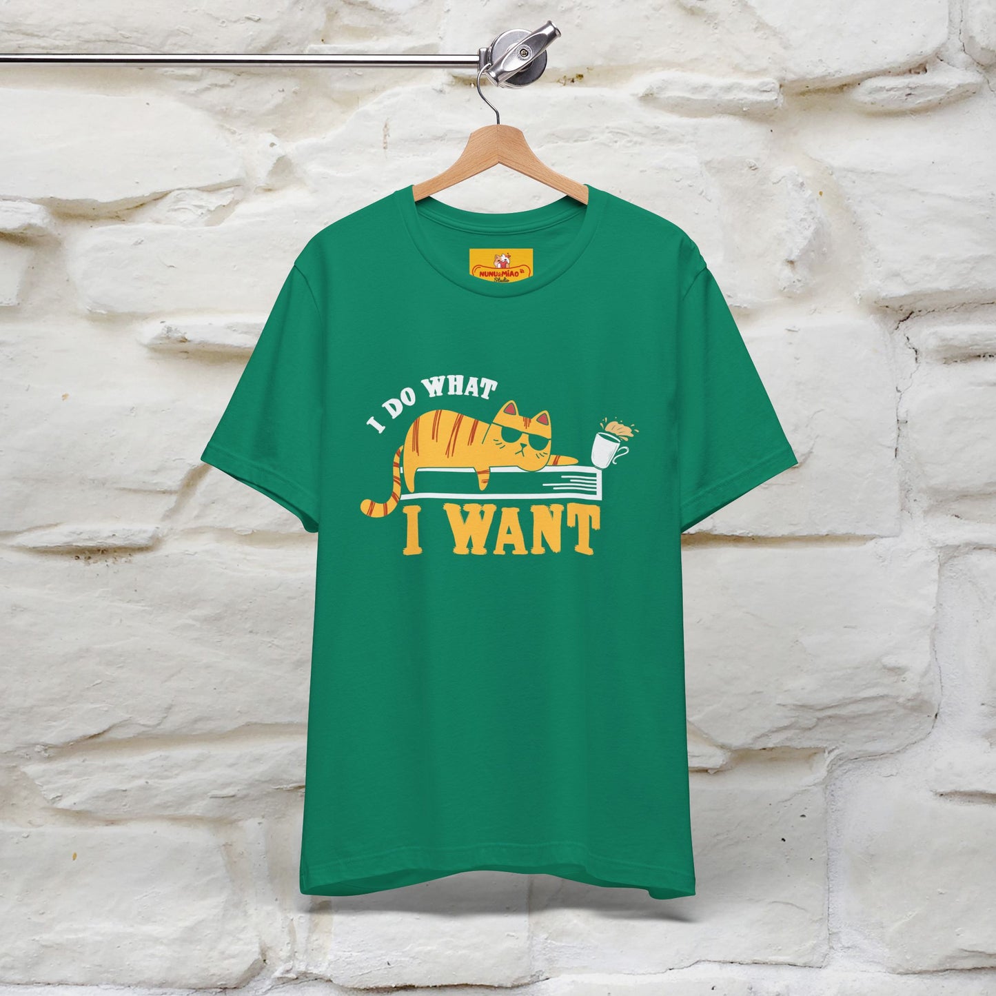 "I Do What I Want" Cat T-Shirt | Nunu & Miao Studio