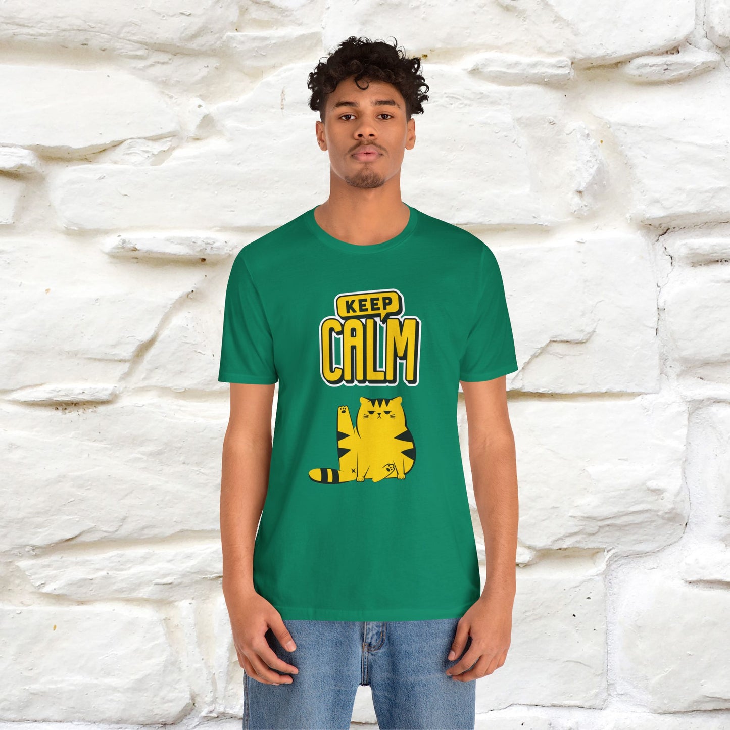 "Keep..." | Cat T-Shirt | Nunu&Miao Studio