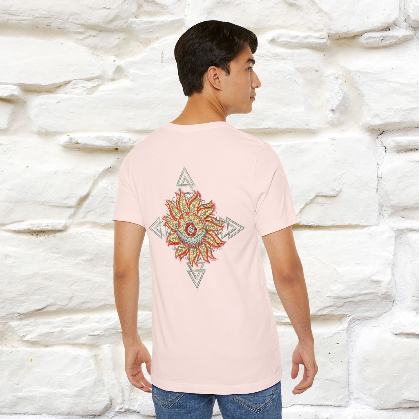 "The Third Eye'' Cat T-Shirt Front and Back Design | Nunu&Miao Studio