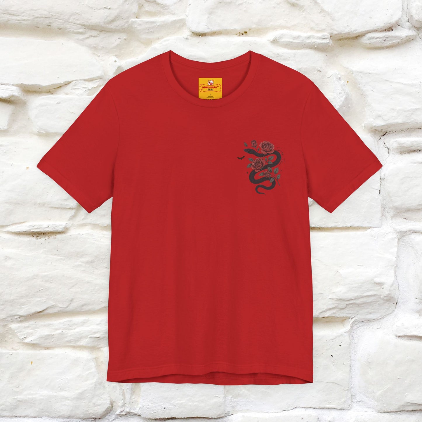 "The Rose and The Snake " Halloween T-shirt |Nunu&Miao Studio