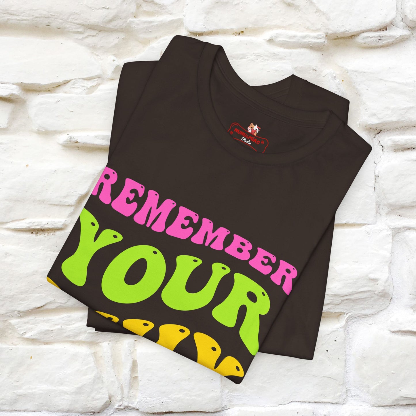 "Remember Your Why" Inspirational T-Shirt for Men & Women | 100% Cotton* - Nunu&Miao Studio