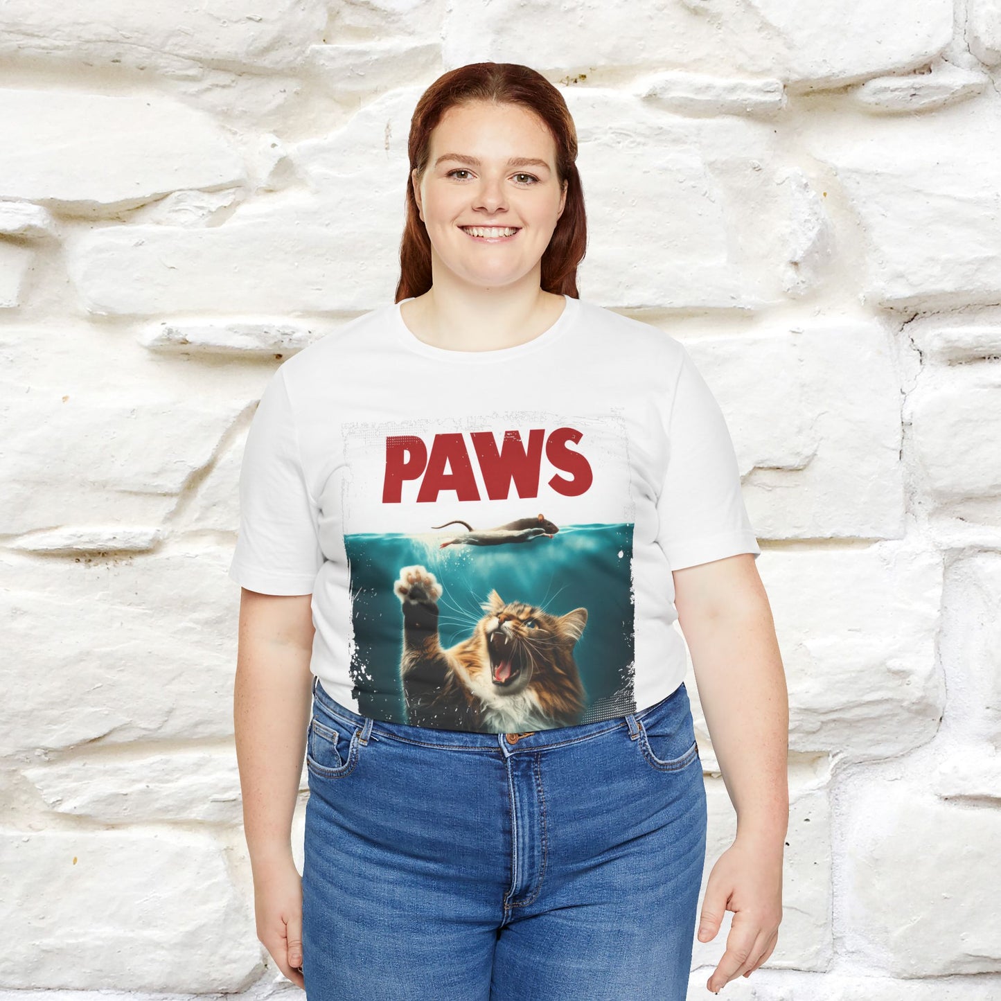 ''Paws'' Cat T-Shirt | | Nunu&Miao Studio