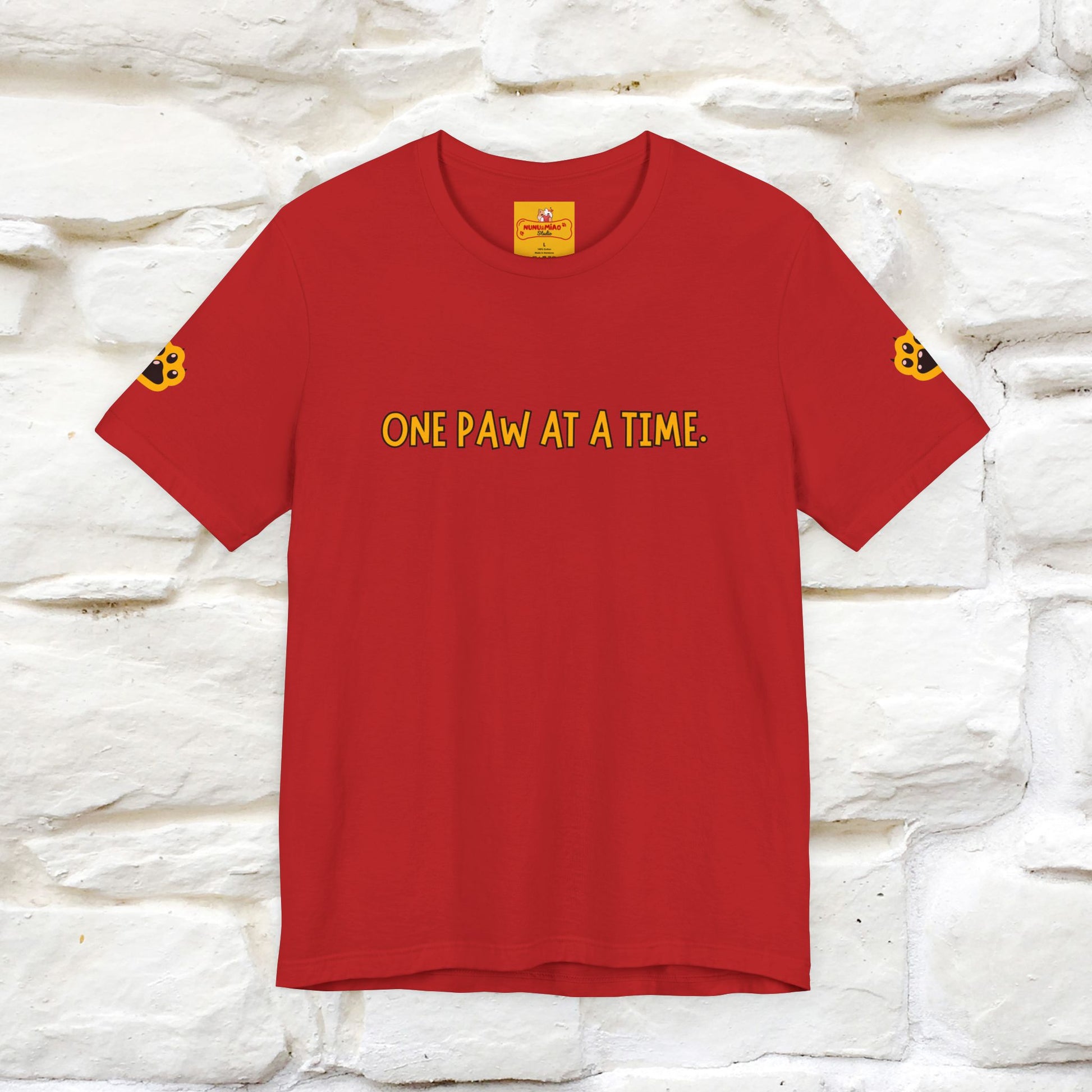 "Life Is A Journey'' Cat T-Shirt | Front & Back Design | Nunu&Miao Studio - Nunu&Miao Studio