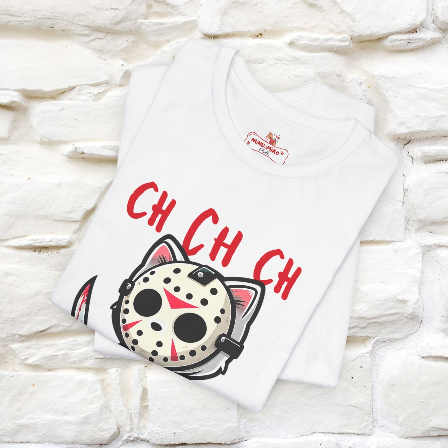 Paws N' Roses T-Shirt | Rock-Inspired Cat Lover Tee for Men & Women | 100% Cotton* - Nunu&Miao Studio
