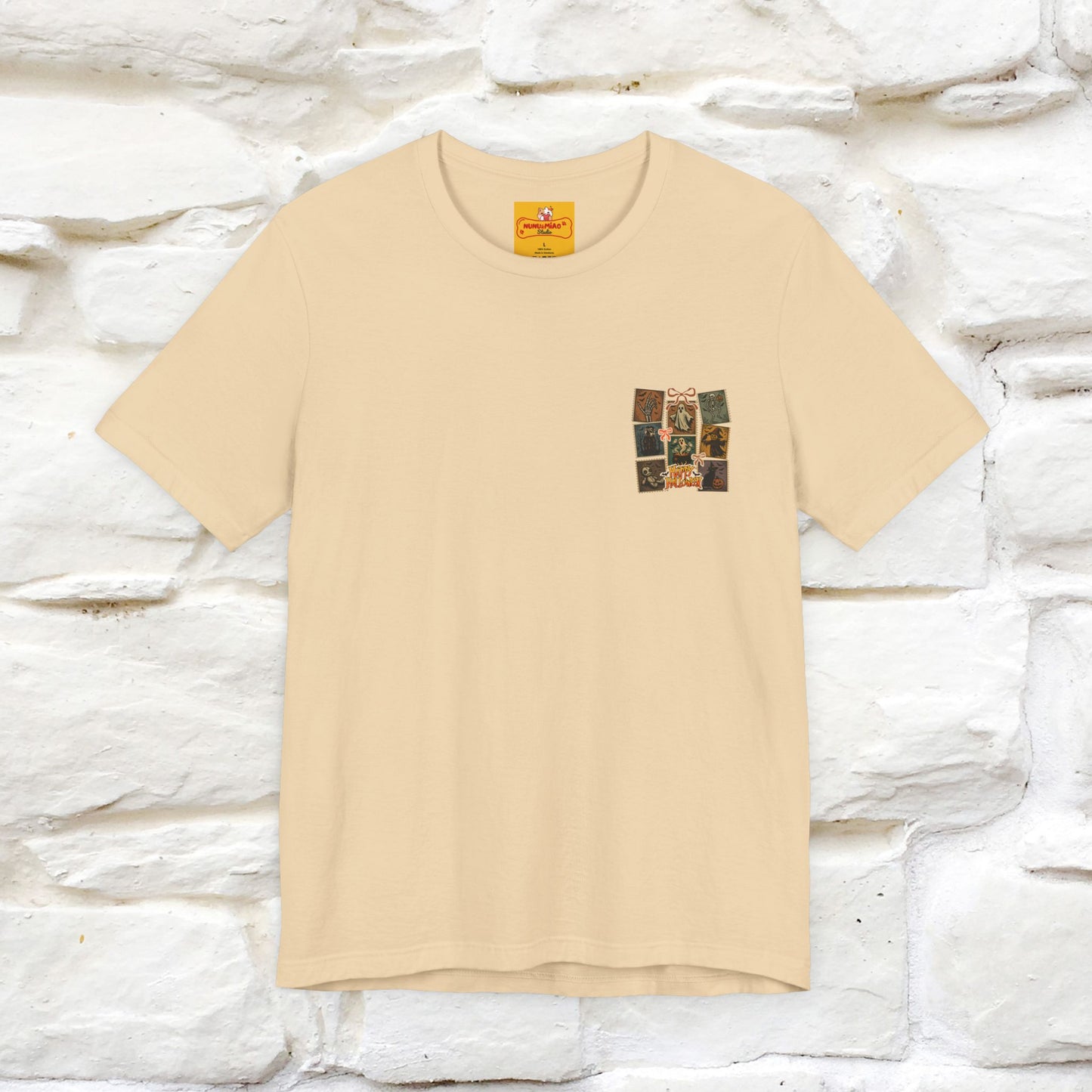 "Spooky Vibes" Cat T-shirt |Nunu&Miao Studio - Nunu&Miao Studio