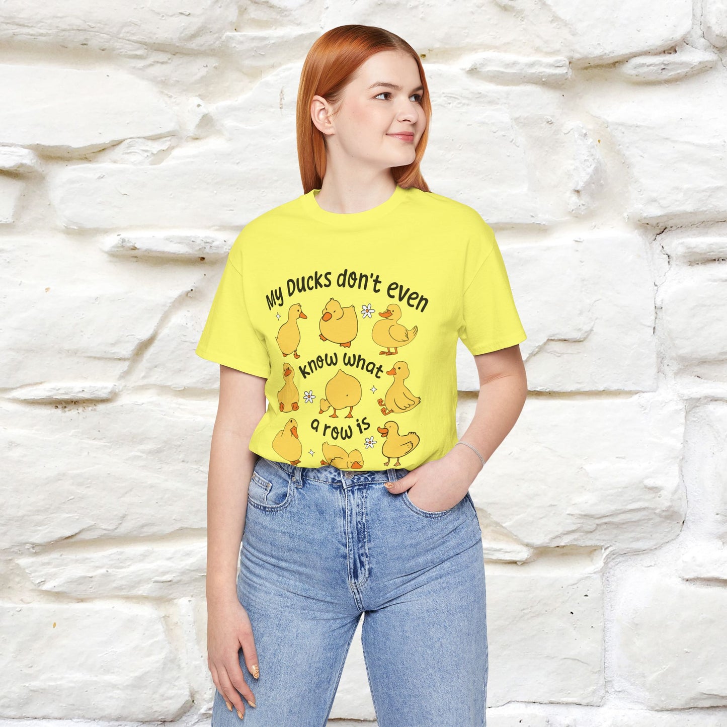 "My Duck Don't Even Know What A Row Is" Funny T-shirt |Nunu&Miao Studio