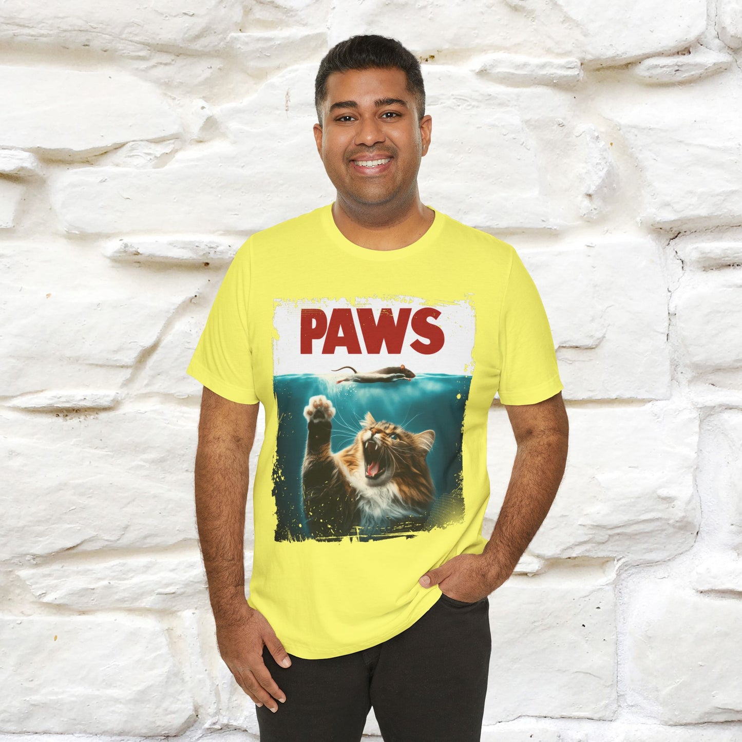 ''Paws'' Cat T-Shirt | | Nunu&Miao Studio