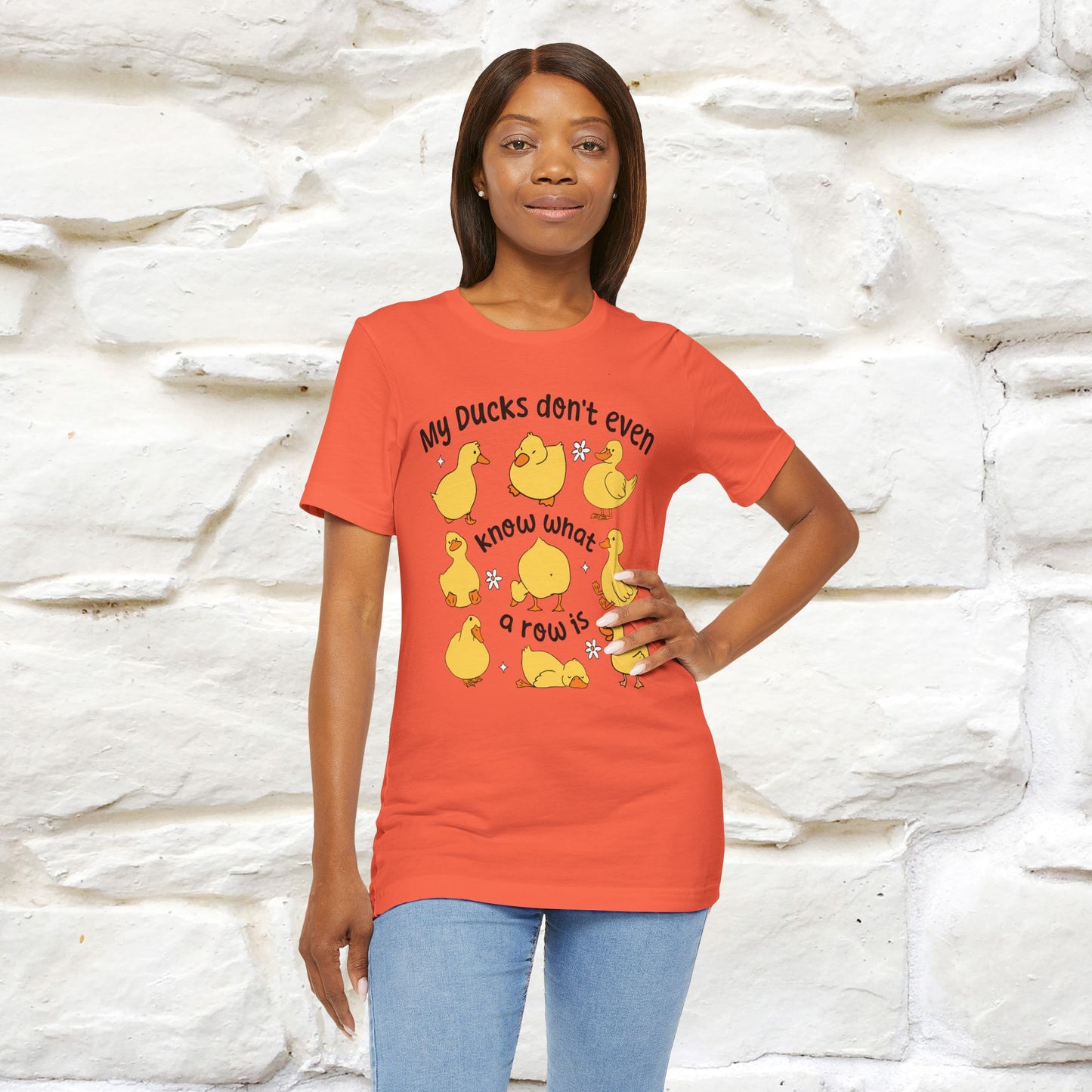 "My Duck Don't Even Know What A Row Is" Funny T-shirt |Nunu&Miao Studio
