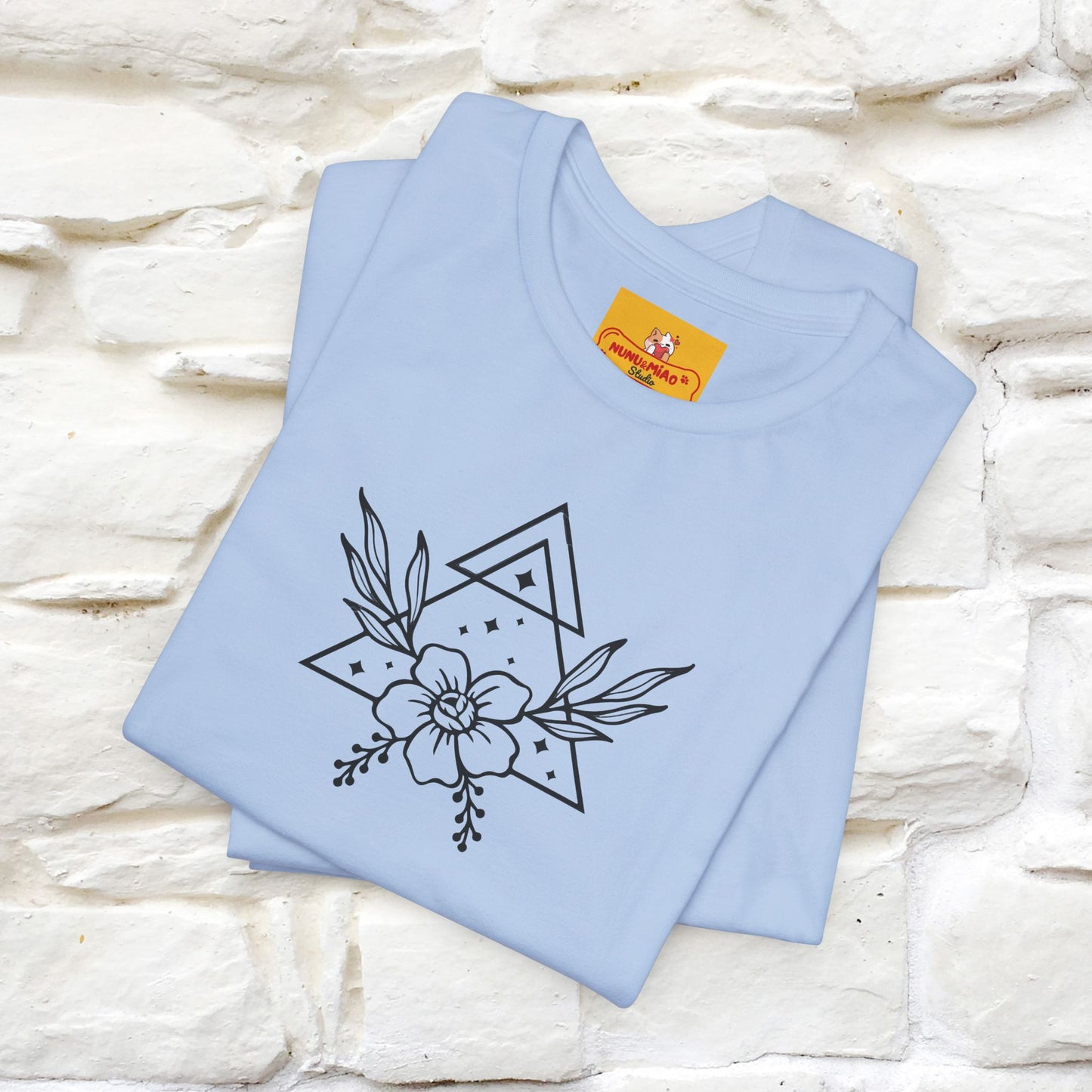 "Trinity'' Cat T-Shirt Front and Back Design | Nunu&Miao Studio