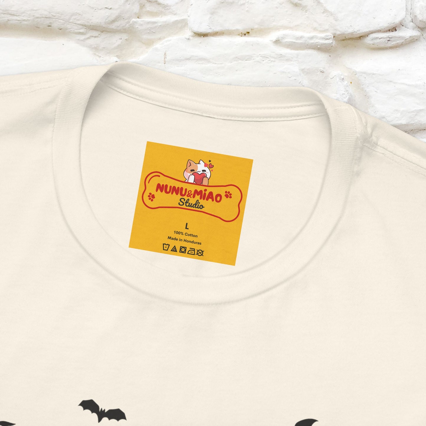 "Happy Halloween Cat Couple " Cat T-shirt |Nunu&Miao Studio - Nunu&Miao Studio