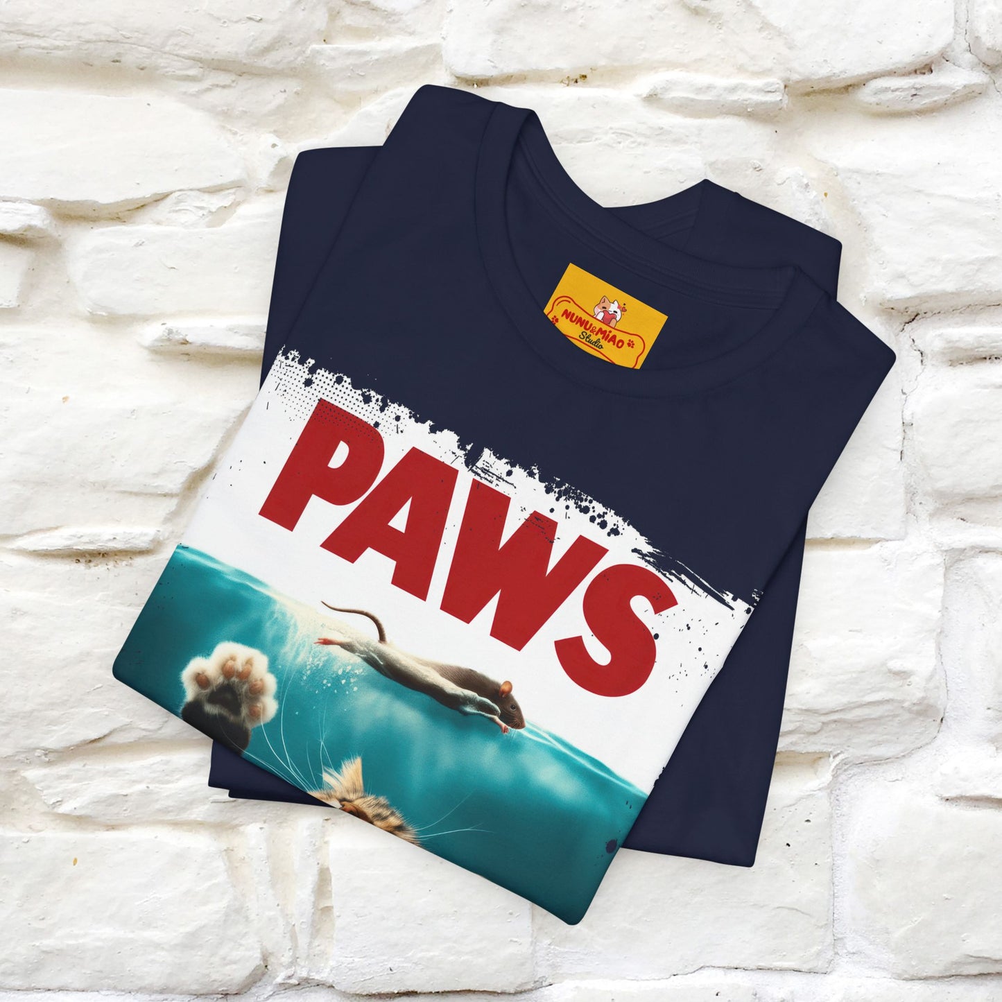 ''Paws'' Cat T-Shirt | | Nunu&Miao Studio