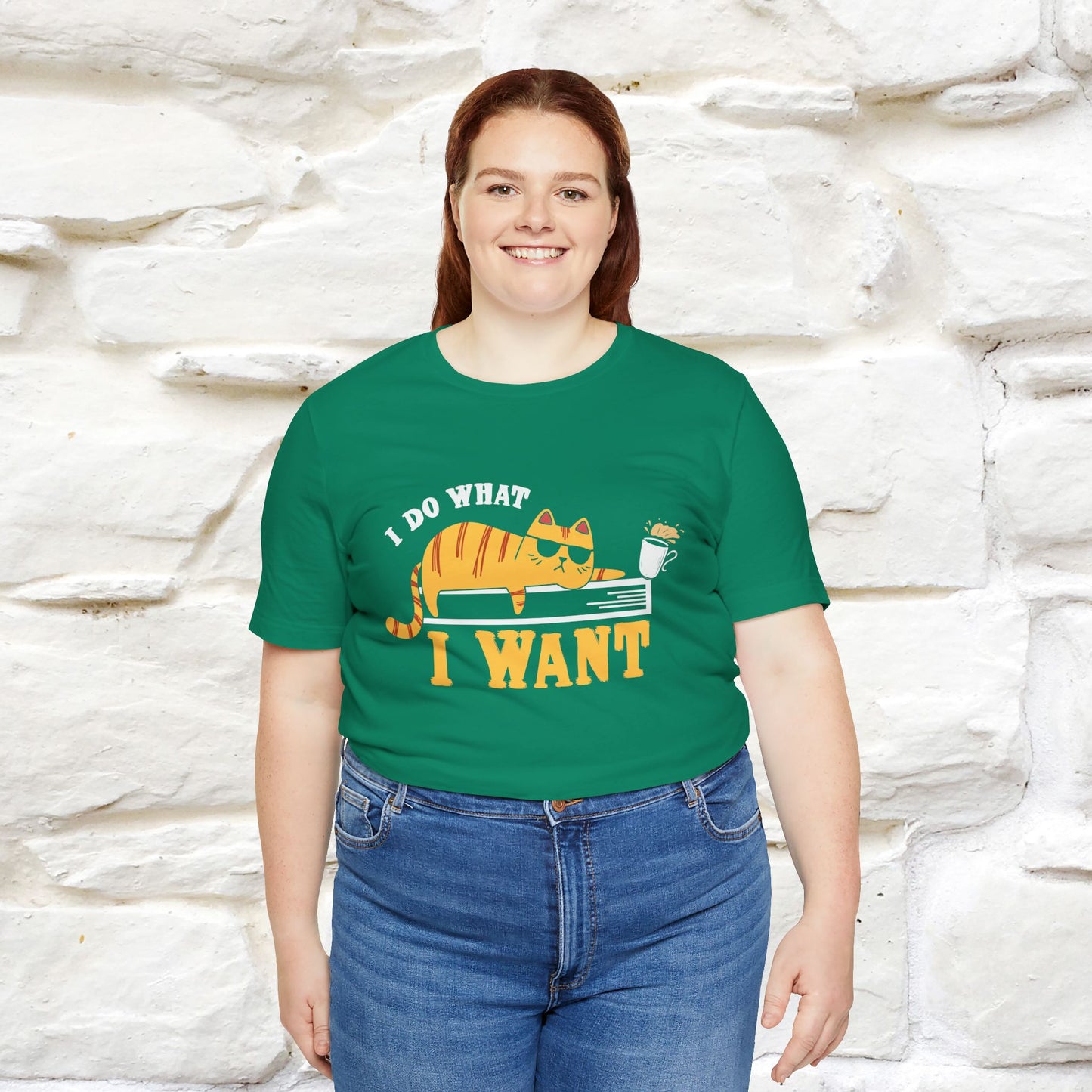 "I Do What I Want" Cat T-Shirt | Nunu & Miao Studio