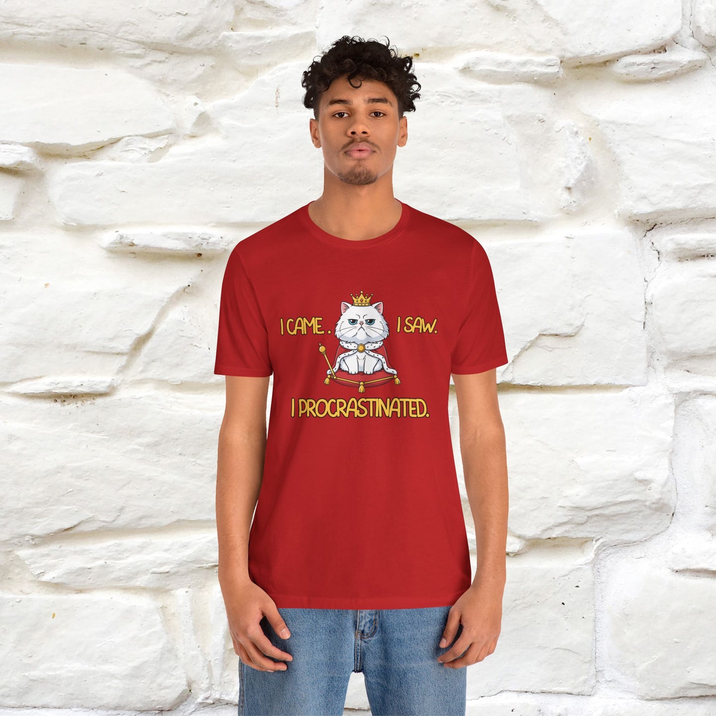 ''I came. I saw. I procrastinated.''| Funny T-Shirt | Nunu&Miao Studio