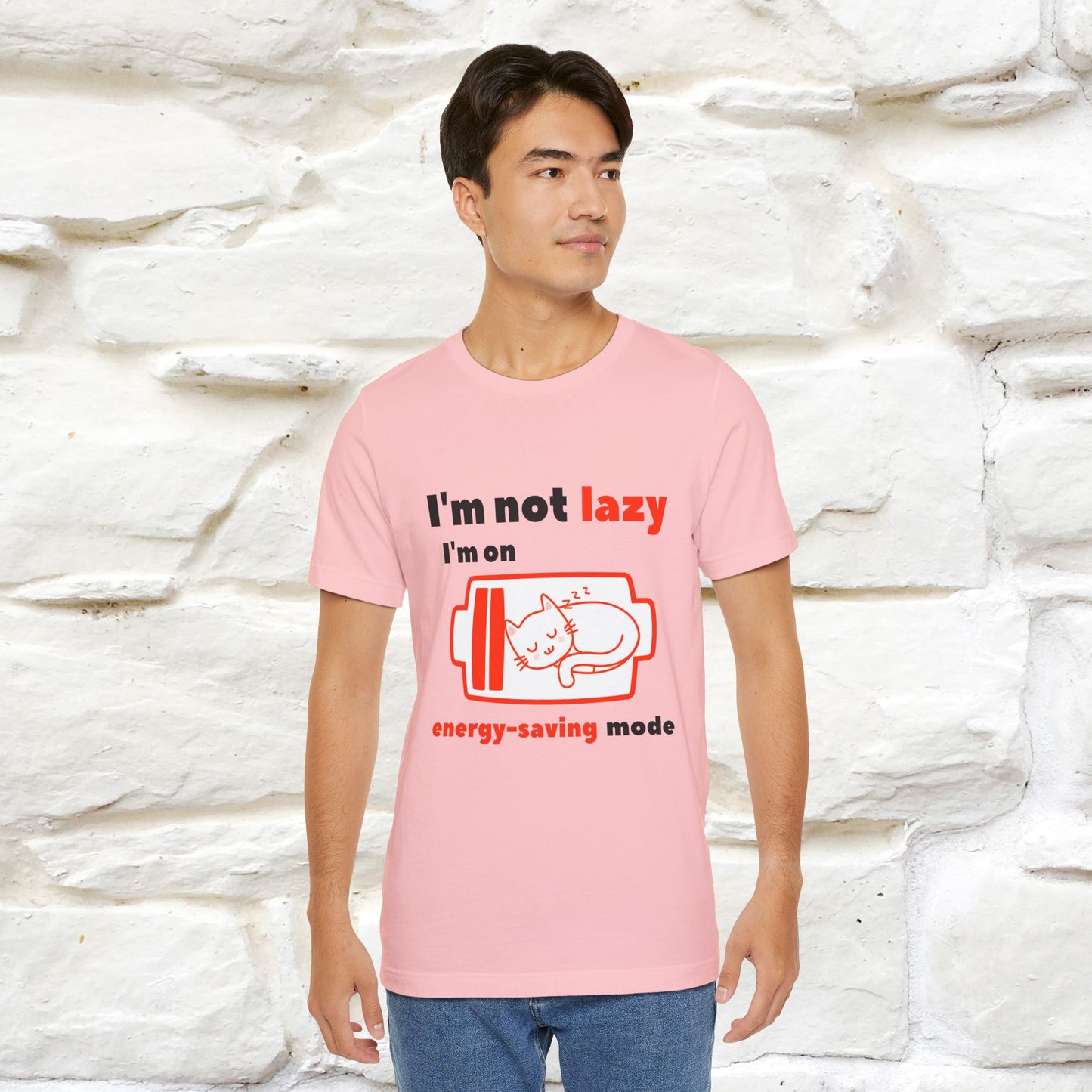 ''I am Not Lazy...'' Cat T-Shirt | Nunu&Miao Studio