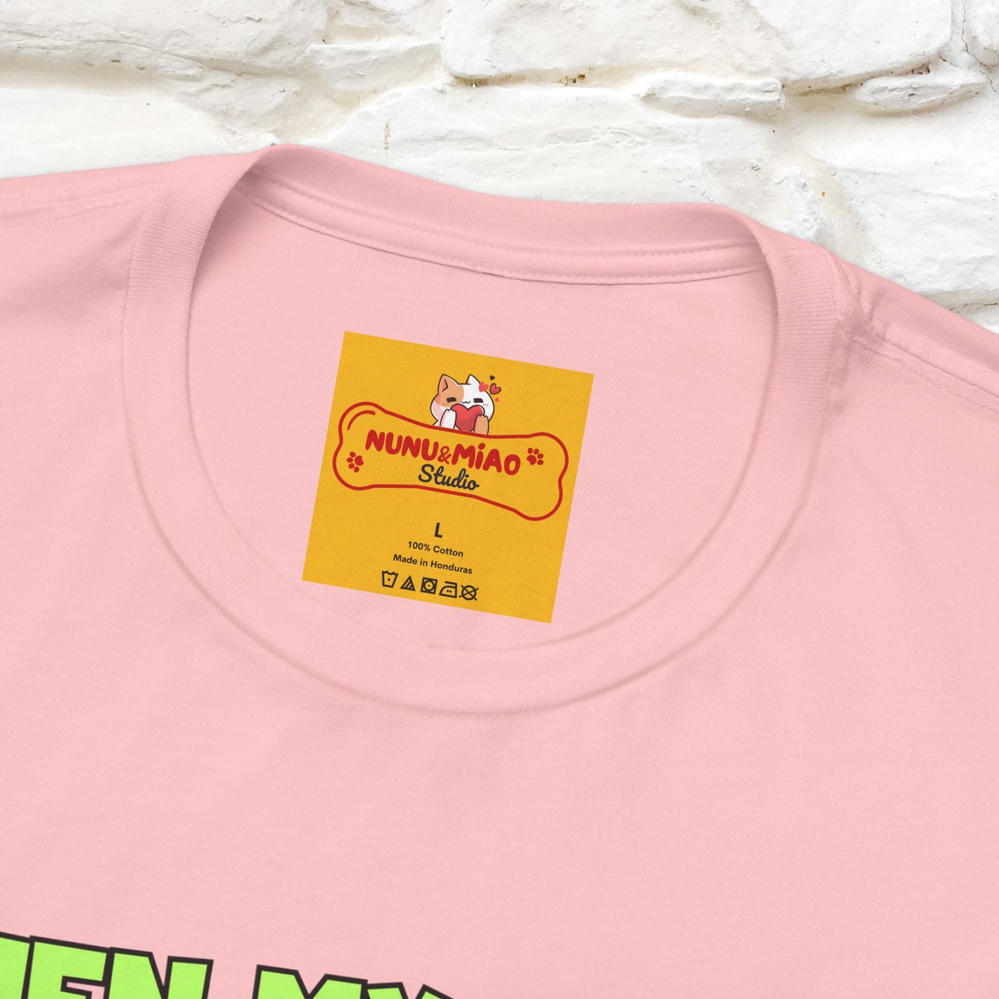 "When My Sister Cooks" Funny Cat T-shirt |Nunu&Miao Studio