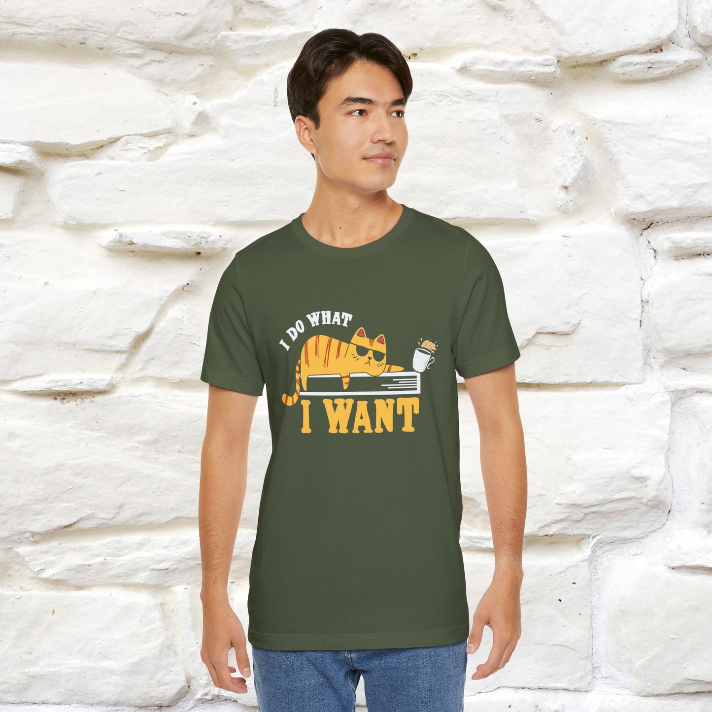 "I Do What I Want" Cat T-Shirt | Nunu & Miao Studio