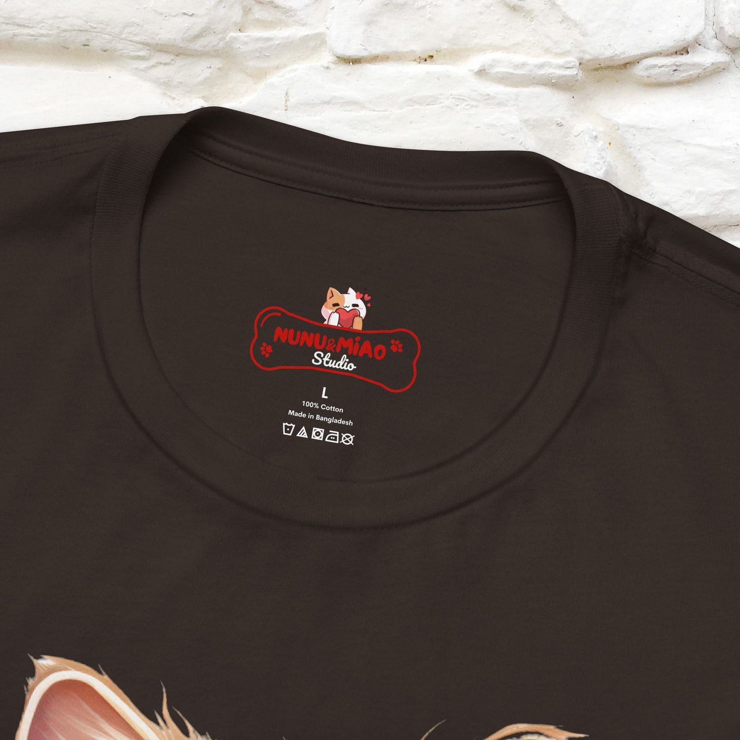 "Mr. Meow" Elegant Cat T-Shirt for Men & Women | 100% Cotton* - Nunu&Miao Studio